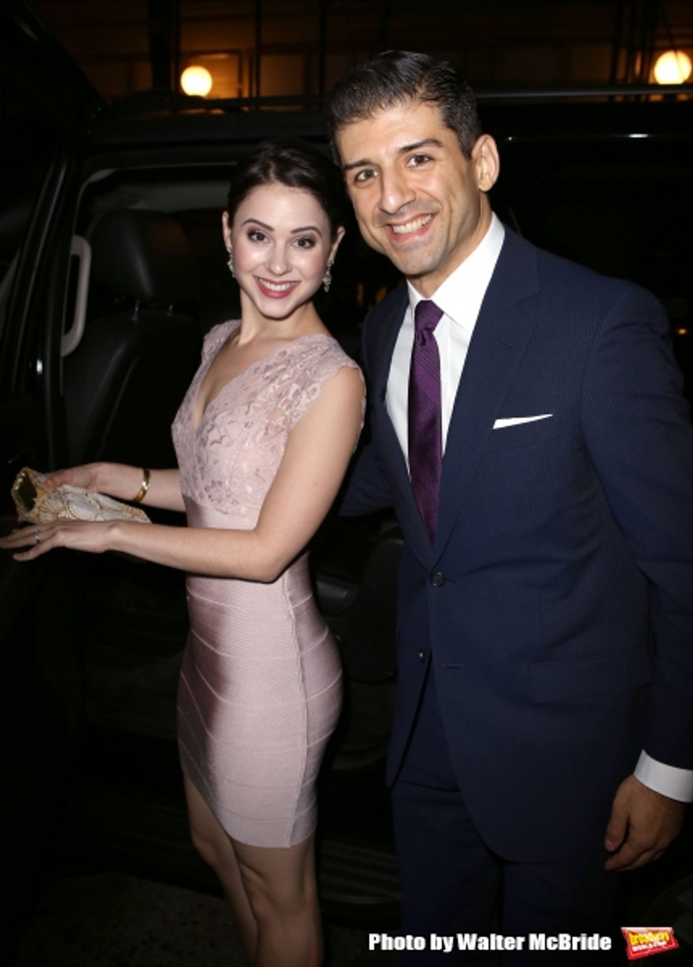 Photo Coverage: ON THE TOWN Cast Takes a Trip to the Bowery on Opening Night!  Image