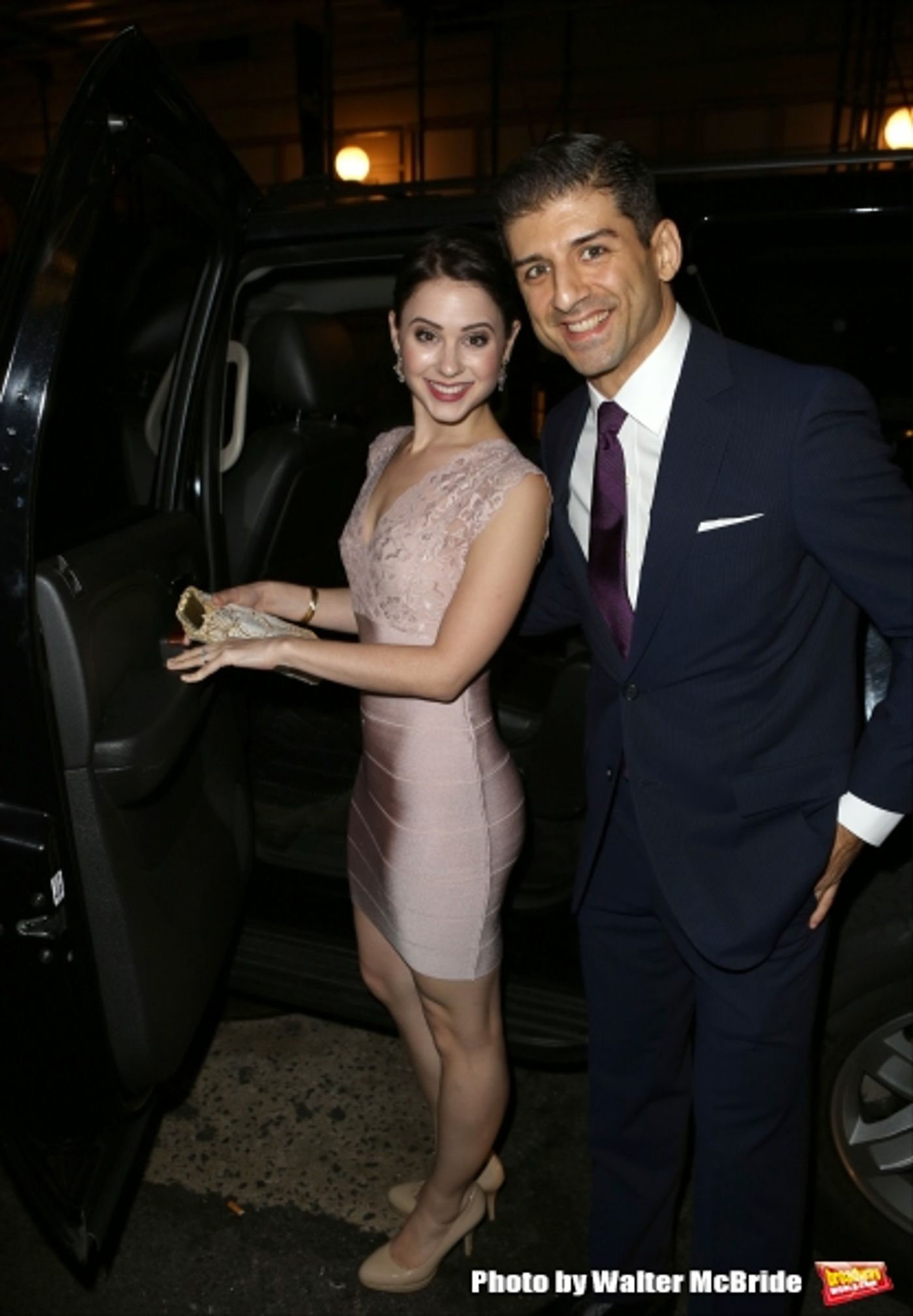 Photo Coverage: ON THE TOWN Cast Takes a Trip to the Bowery on Opening Night!  Image