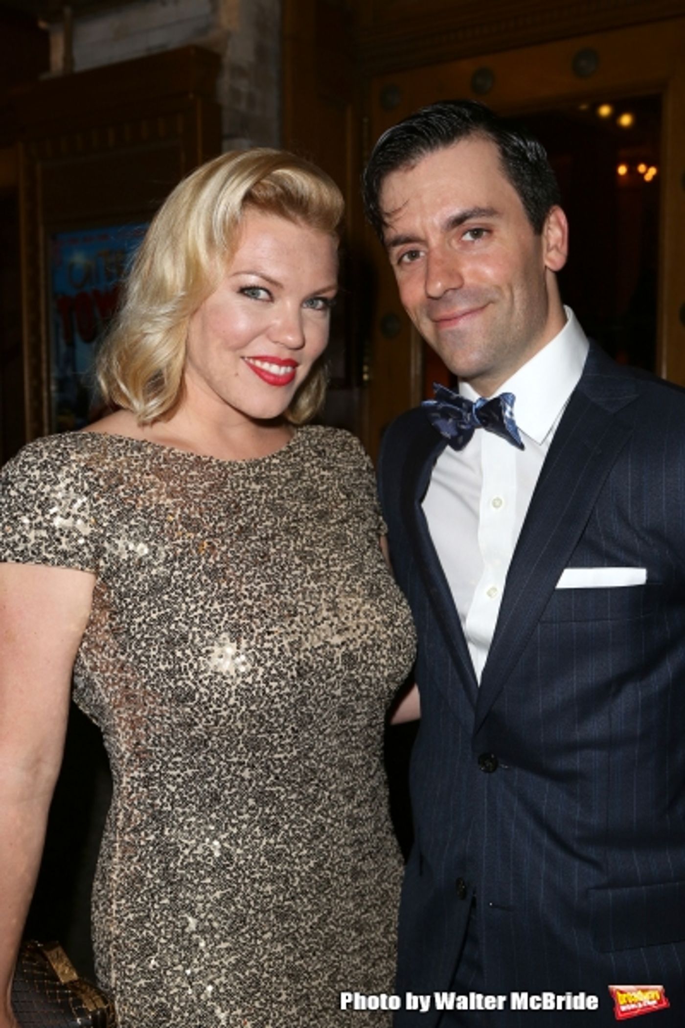 Photo Coverage: ON THE TOWN Cast Takes a Trip to the Bowery on Opening Night!  Image