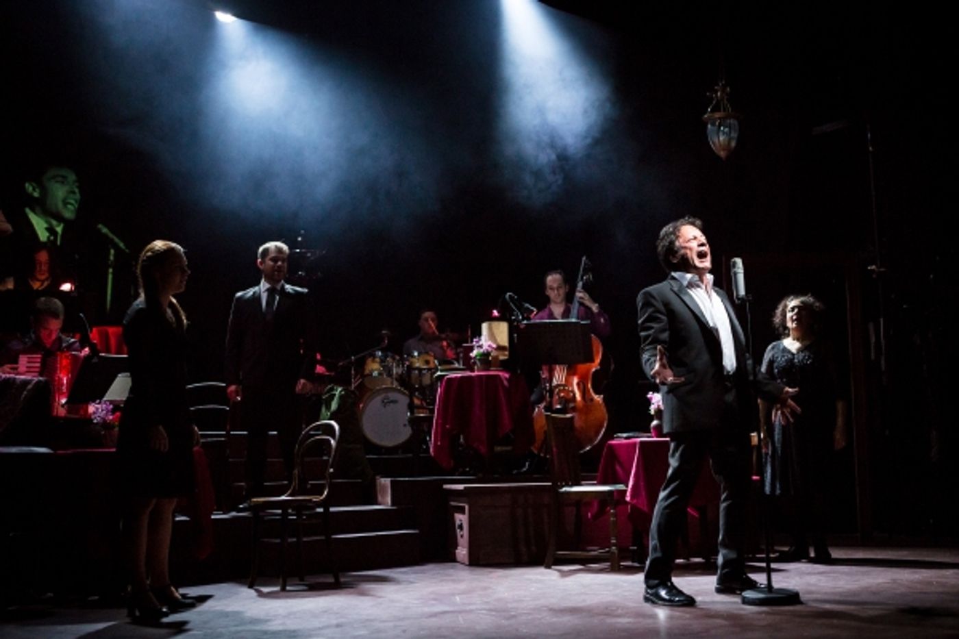 Photo Flash: First Look at JACQUES BREL IS ALIVE AND WELL AND LIVING IN PARIS at Charing Cross Theatre  Image