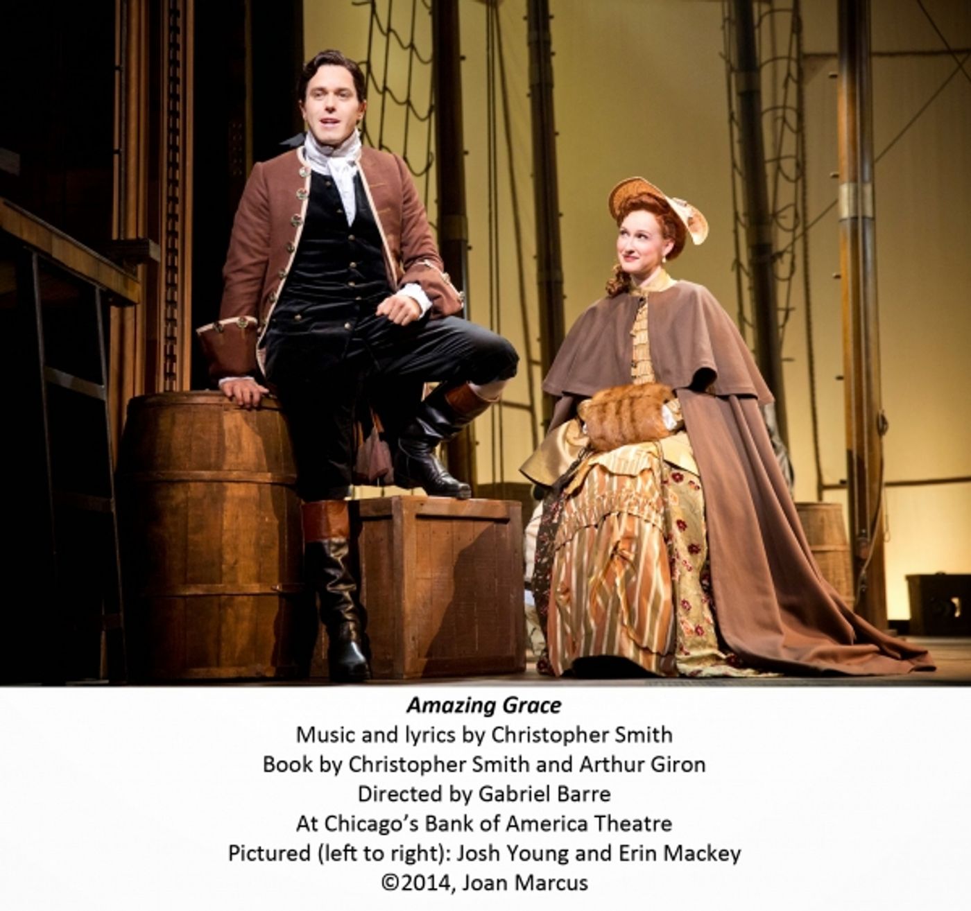 Photo Flash: First Look at Josh Young, Erin Mackey and More in World Premiere of AMAZING GRACE in Chicago  Image