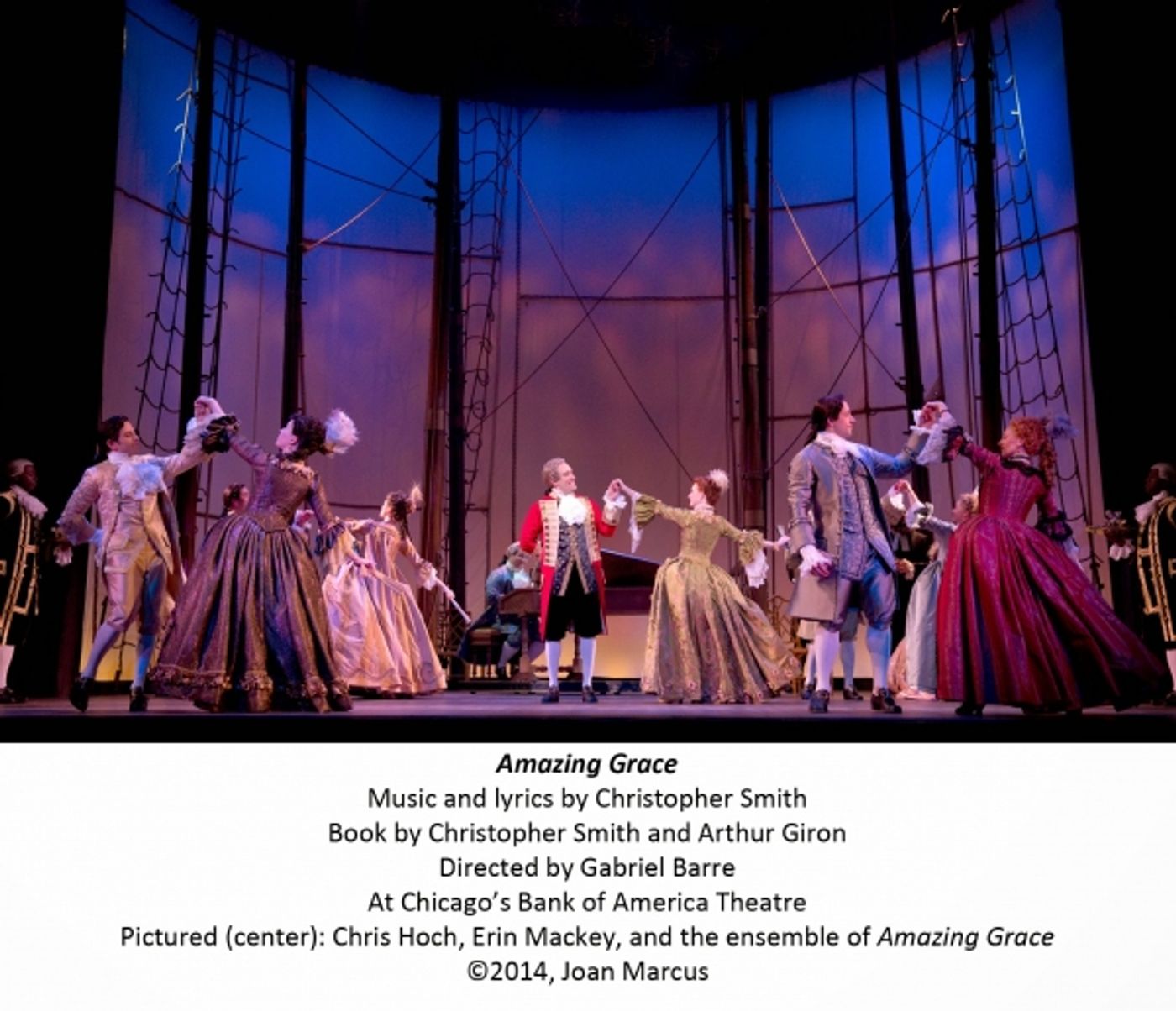 Photo Flash: First Look at Josh Young, Erin Mackey and More in World Premiere of AMAZING GRACE in Chicago  Image