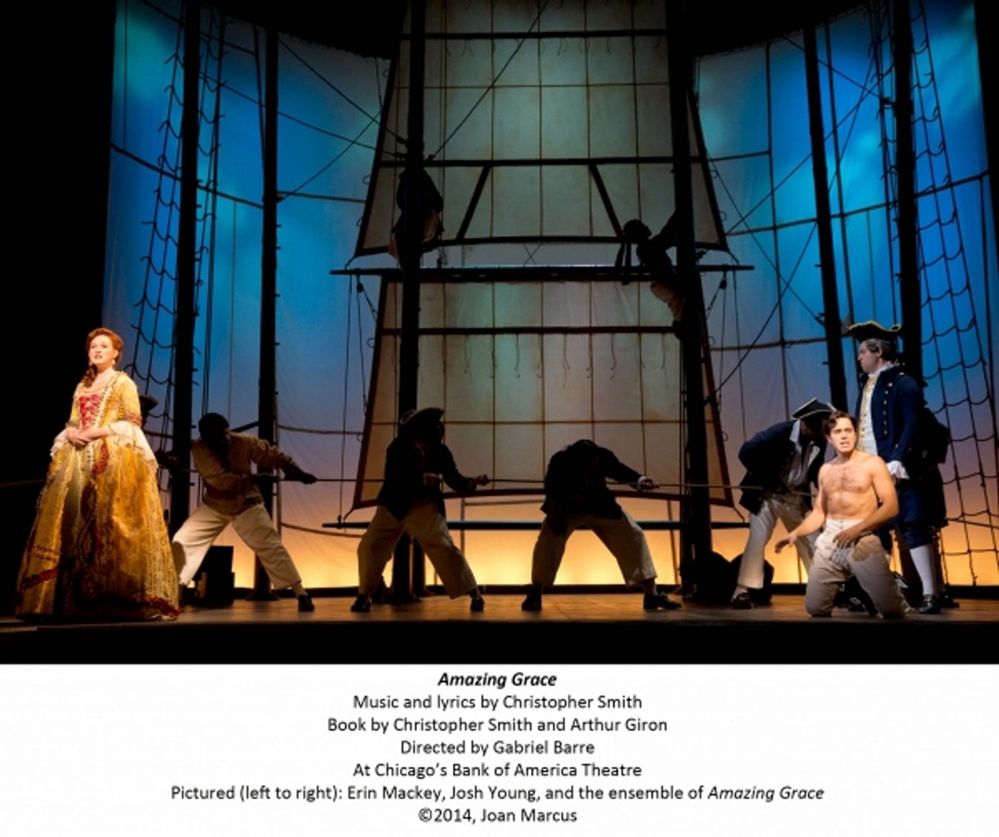 Photo Flash: First Look at Josh Young, Erin Mackey and More in World Premiere of AMAZING GRACE in Chicago  Image