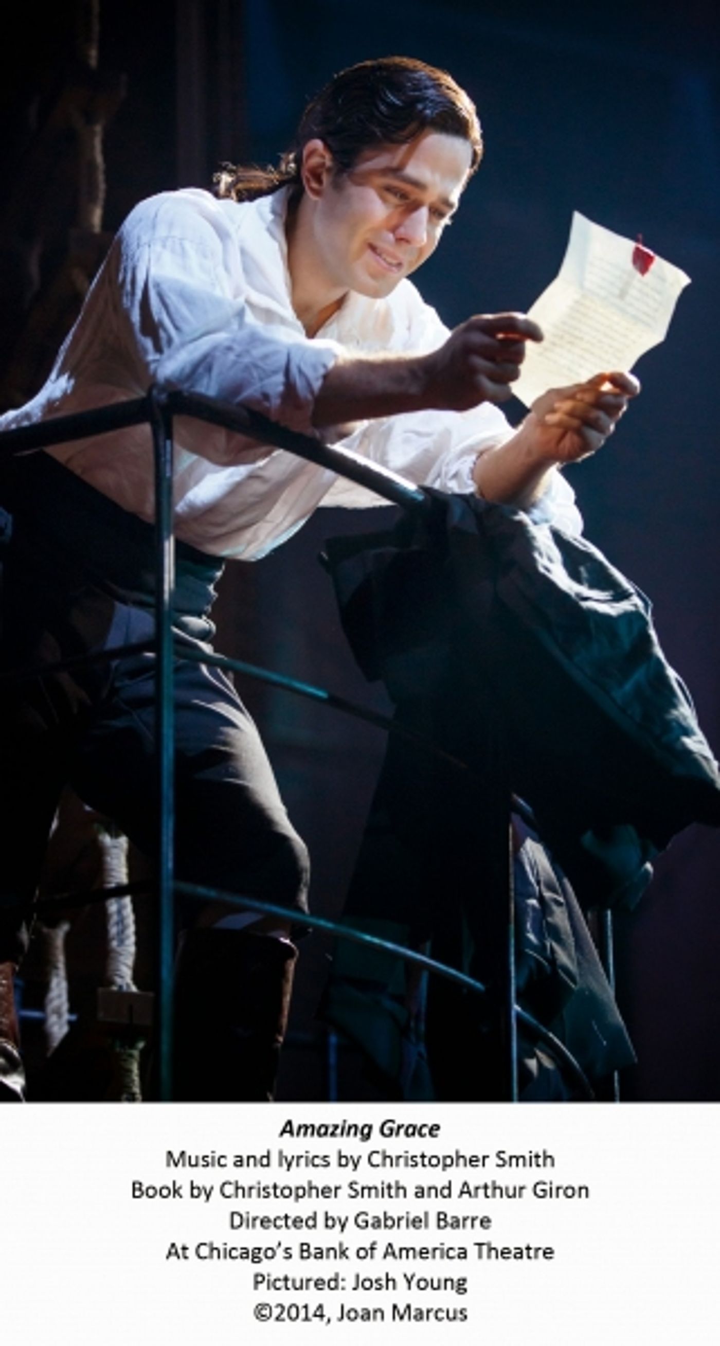Photo Flash: First Look at Josh Young, Erin Mackey and More in World Premiere of AMAZING GRACE in Chicago  Image