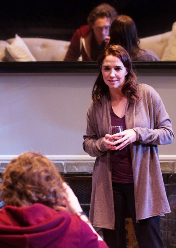 Luigi Sotille (Ethan) and Holly Twyford (Olivia)  Photo