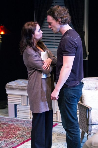 Holly Twyford (Olivia) and Luigi Sotille (Ethan) Photo