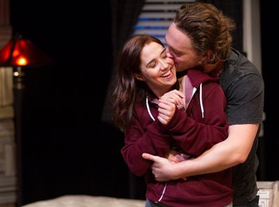 Holly Twyford (Olivia) and Luigi Sotille (Ethan) Photo