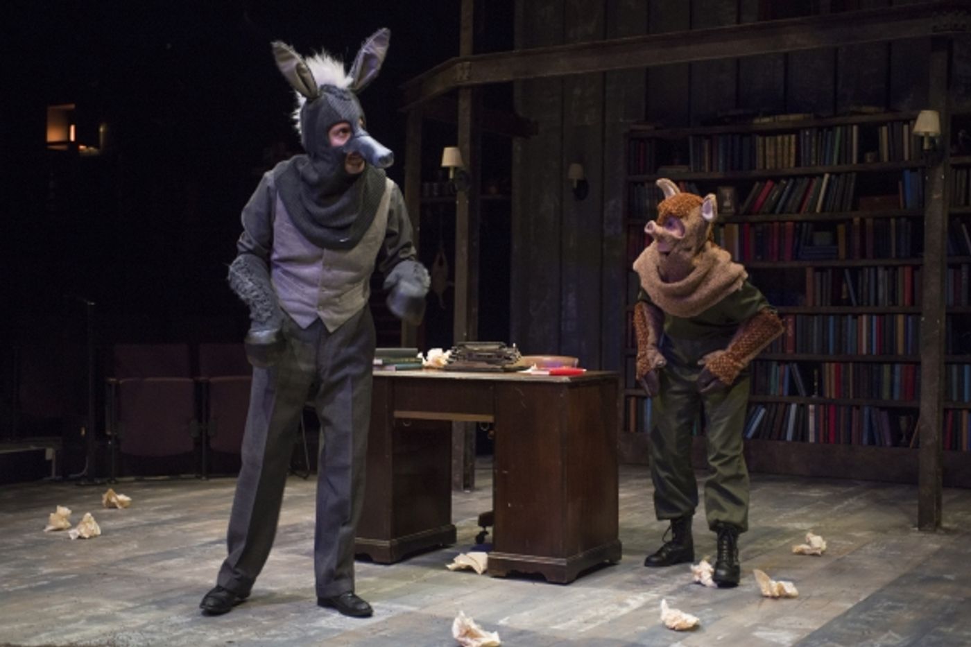 Photo Flash: First Look at Steppenwolf for Young Adults' ANIMAL FARM Photo Flash: First Look at Steppenwolf for Young Adults' ANIMAL FARM Image