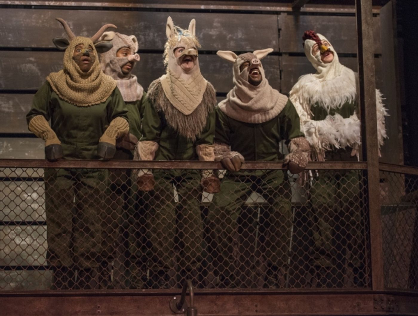 Photo Flash: First Look at Steppenwolf for Young Adults' ANIMAL FARM Photo Flash: First Look at Steppenwolf for Young Adults' ANIMAL FARM Image