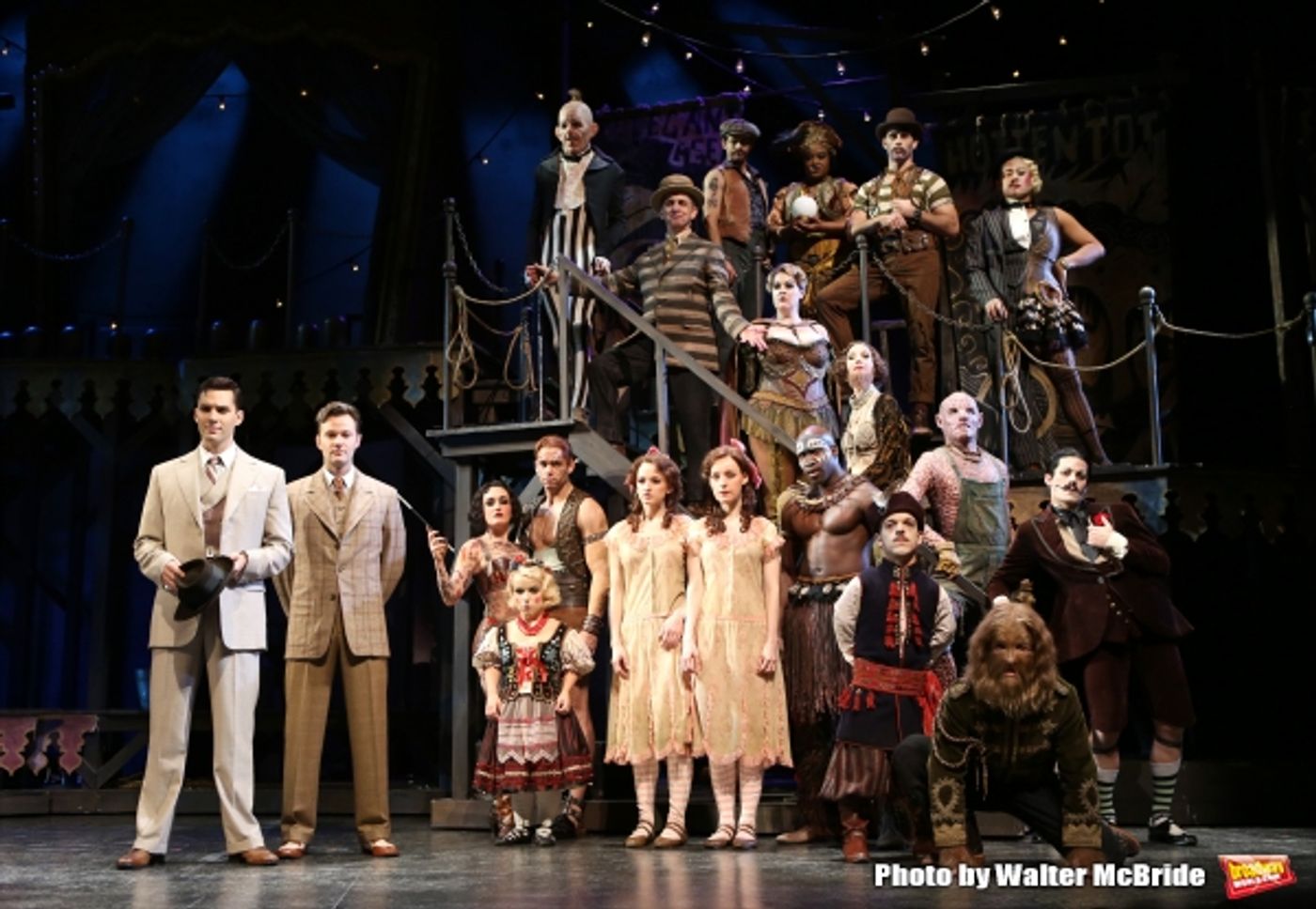 Photo Coverage: Come Look at the Freaks! SIDE SHOW Cast Meets the Press  Image