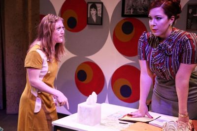 Abbey Smith and Brynne Barnard in Interrobang Theatre ProjectÃ¢â‚¬â„¢s prod Photo