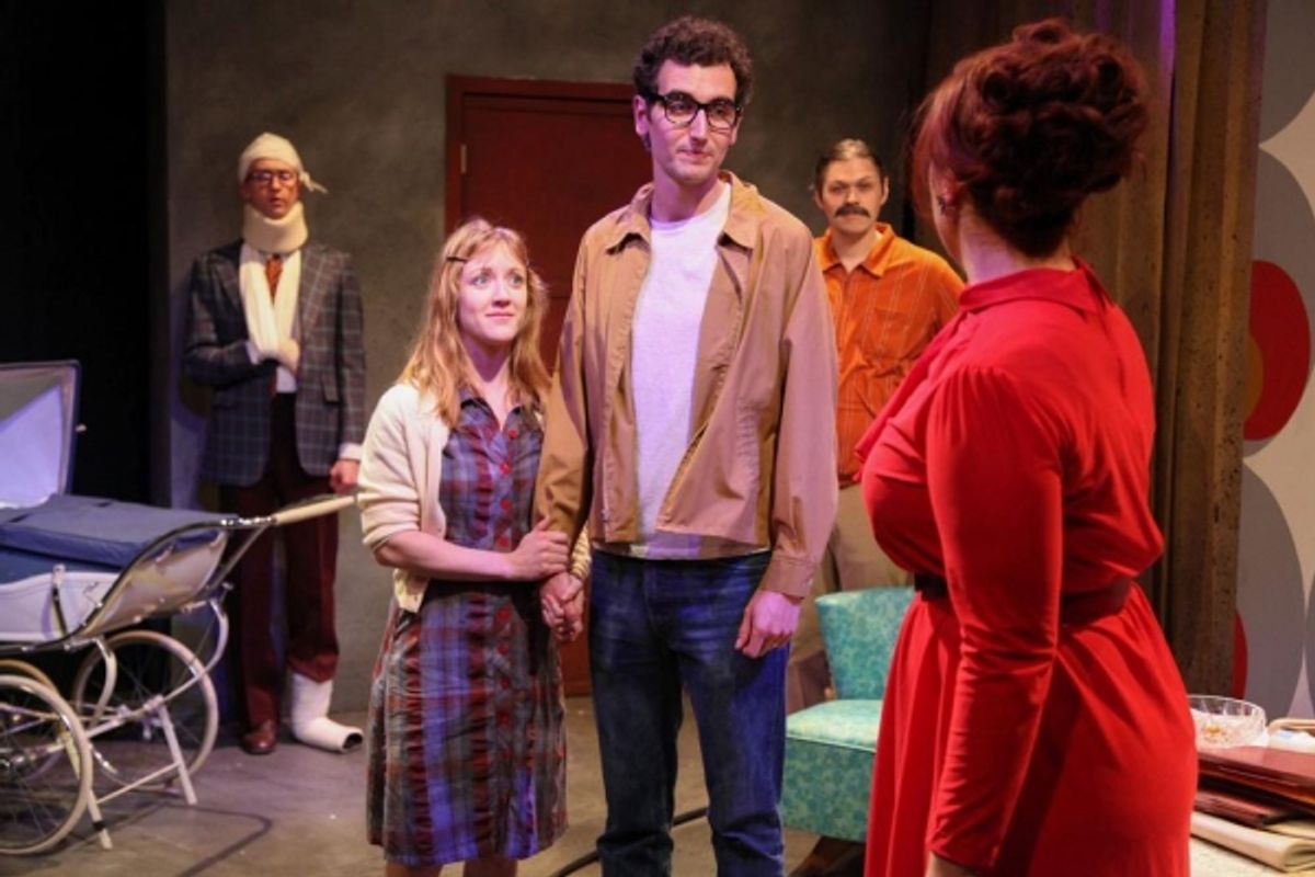 Christopher James Ash, Abbey Smith, Matt Browning, Matt Castellvi and Brynne Barnard at 