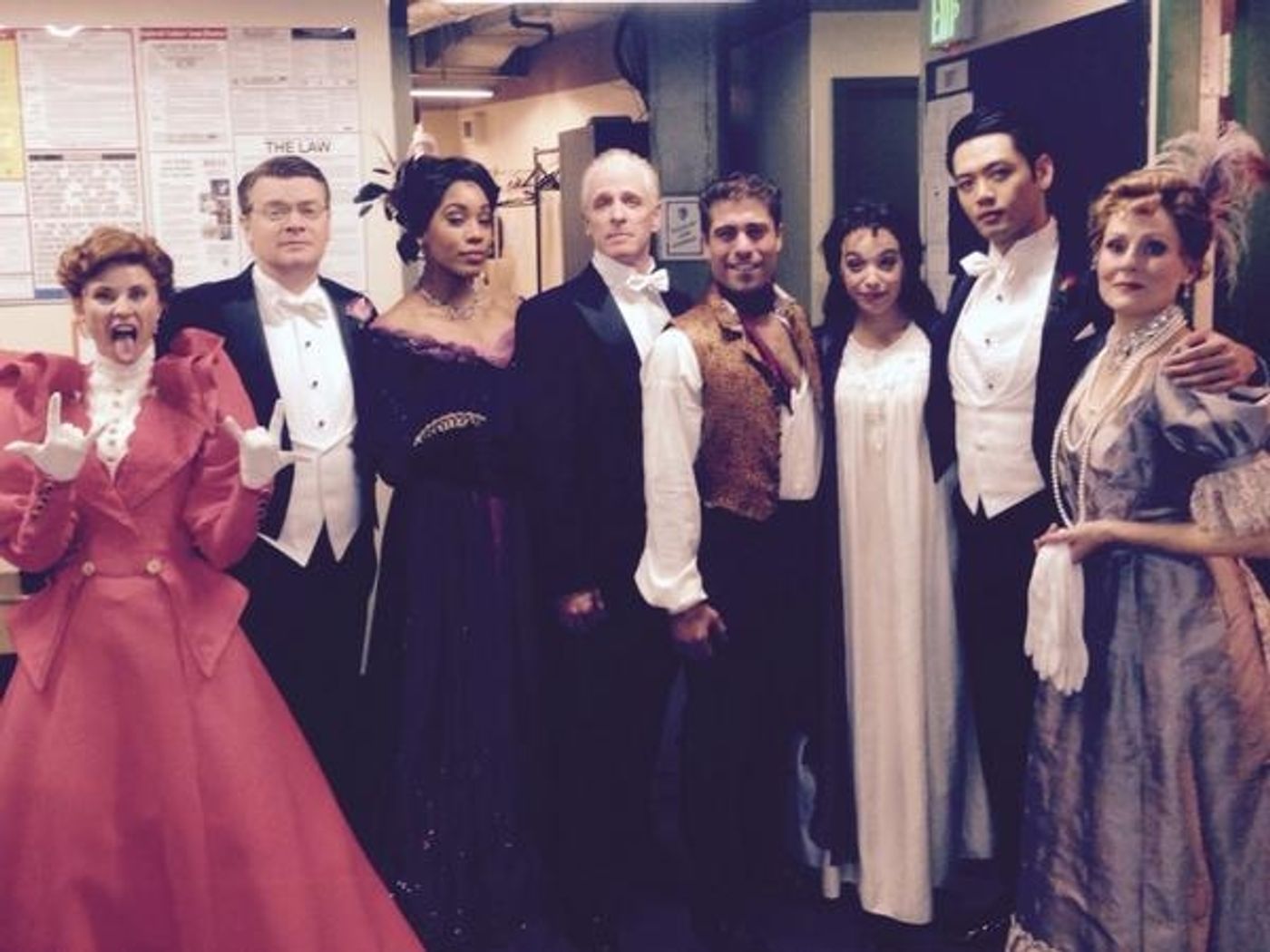 Photo Flash: Saturday Intermission Pics October 18 - MISS SAIGON Cast 'Steals' PIPPIN, and More! Photo Flash: Saturday Intermission Pics October 18 - MISS SAIGON Cast 'Steals' PIPPIN, and More! Image