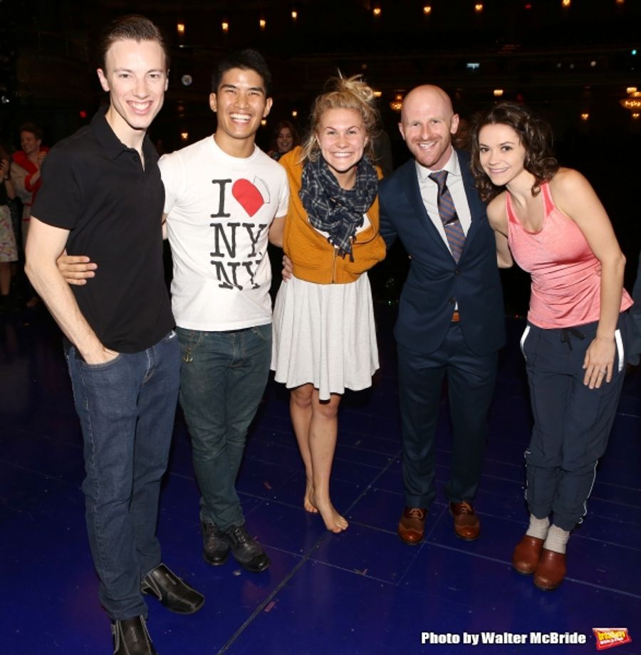 Photo Coverage: Inside the ON THE TOWN Gypsy Robe Ceremony Image