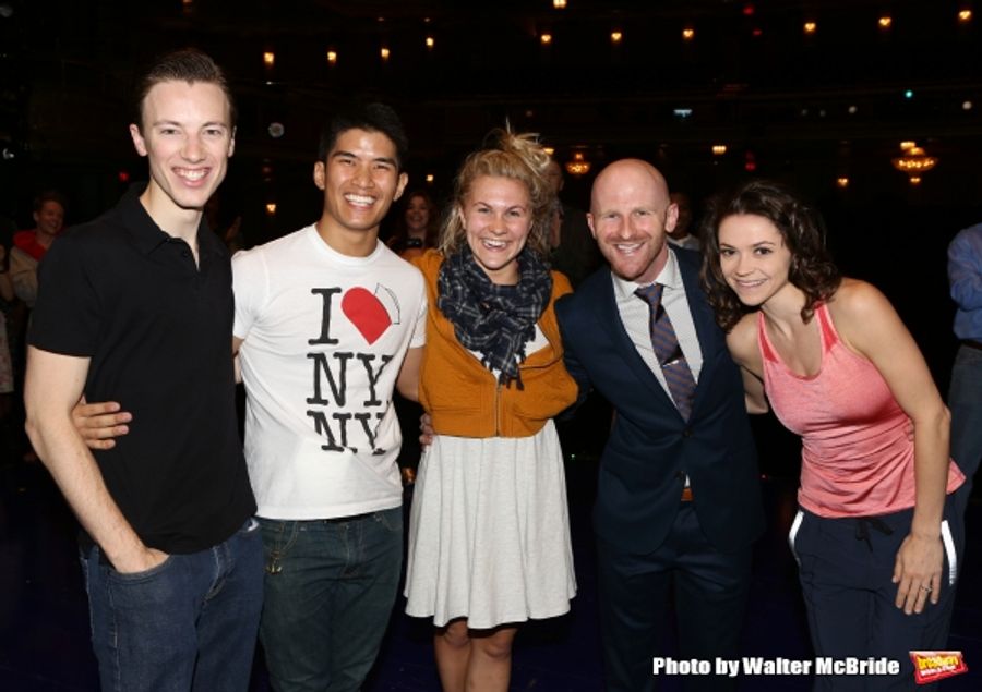 Photo Coverage: Inside the ON THE TOWN Gypsy Robe Ceremony Image