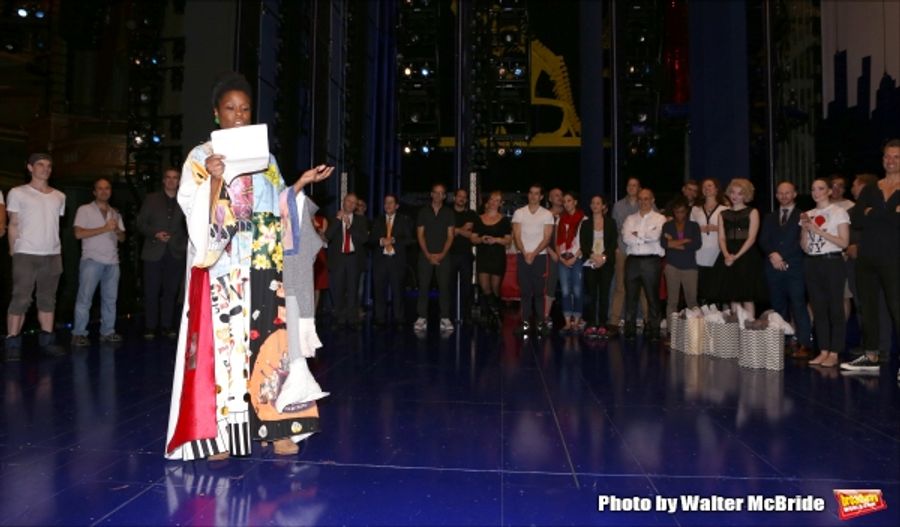 Photo Coverage: Inside the ON THE TOWN Gypsy Robe Ceremony Image