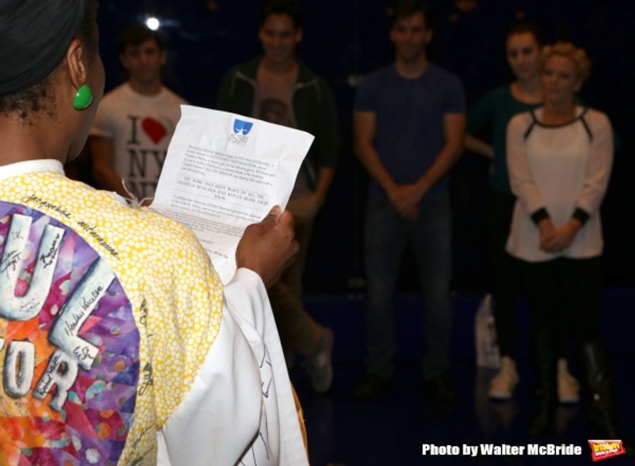 Photo Coverage: Inside the ON THE TOWN Gypsy Robe Ceremony Image