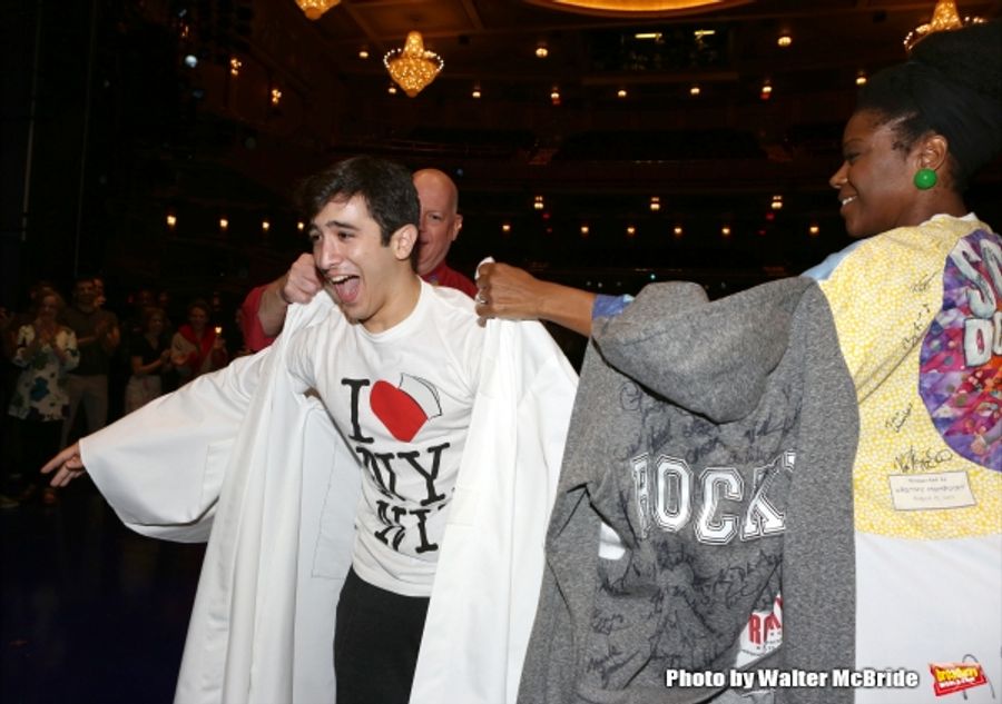 Photo Coverage: Inside the ON THE TOWN Gypsy Robe Ceremony Image