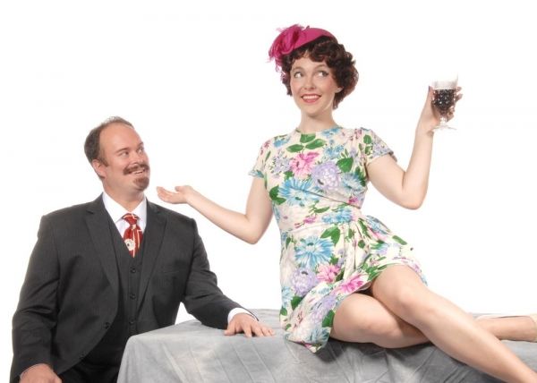  Stacey Murdock, as Kodaly,a self-assured ladies man woos Cassi Q.Kohl as Ilona, a se Photo