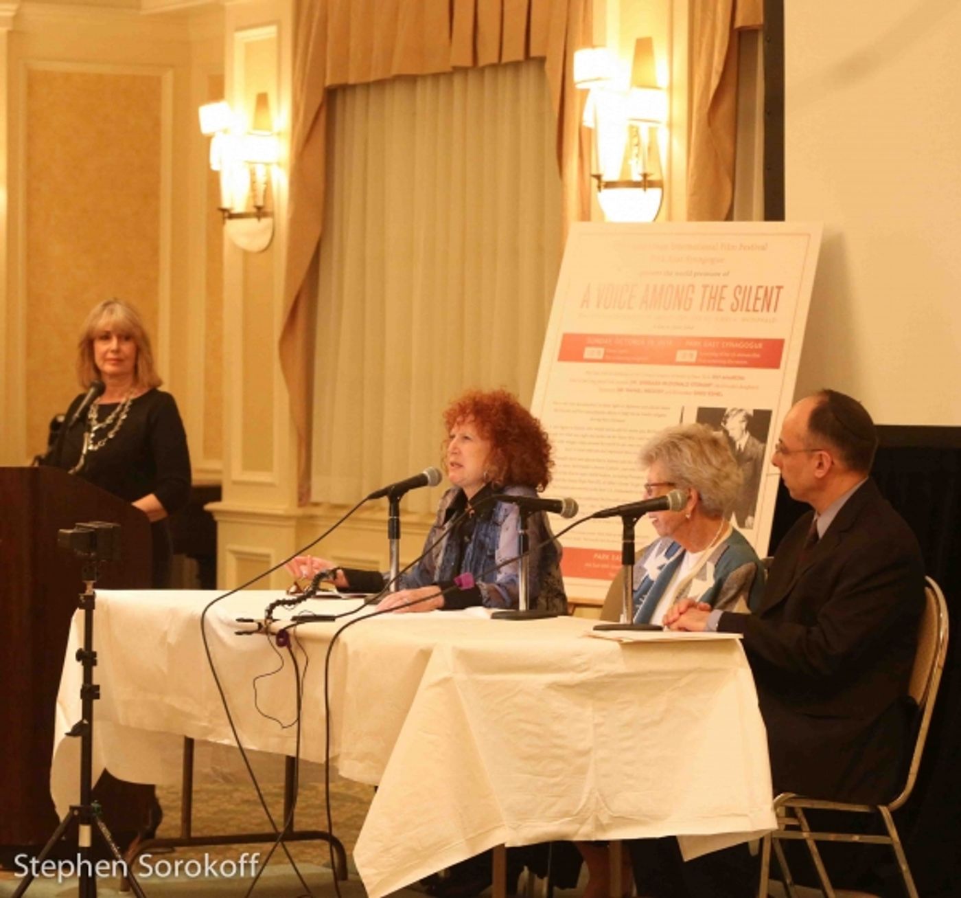 Photo Coverage: World Premiere of A VOICE AMONG THE SILENT Held in New York City  Image