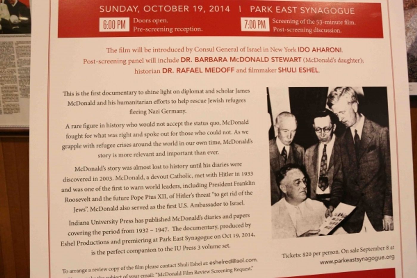 Photo Coverage: World Premiere of A VOICE AMONG THE SILENT Held in New York City  Image