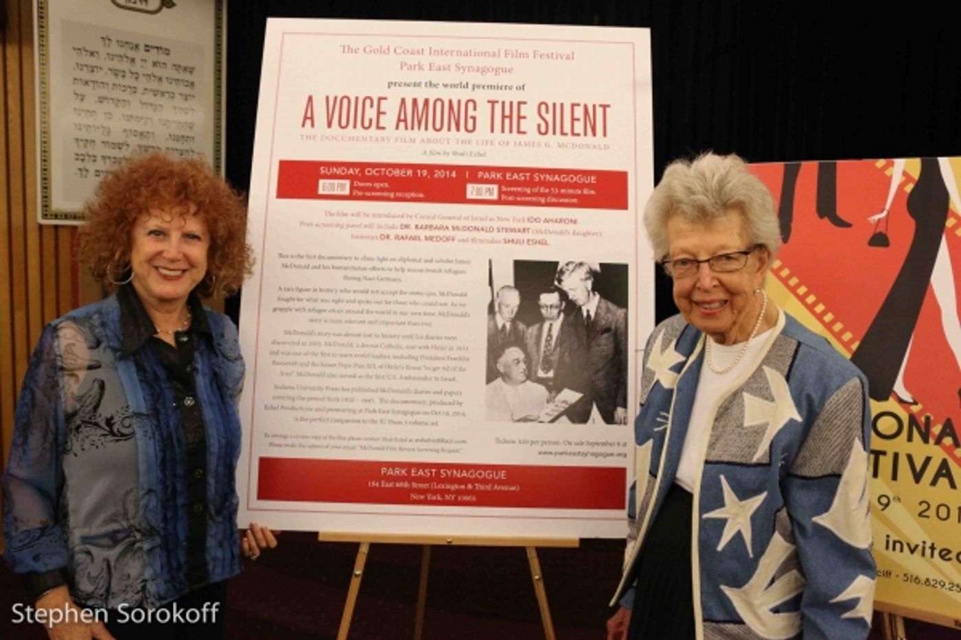 Photo Coverage: World Premiere of A VOICE AMONG THE SILENT Held in New York City  Image