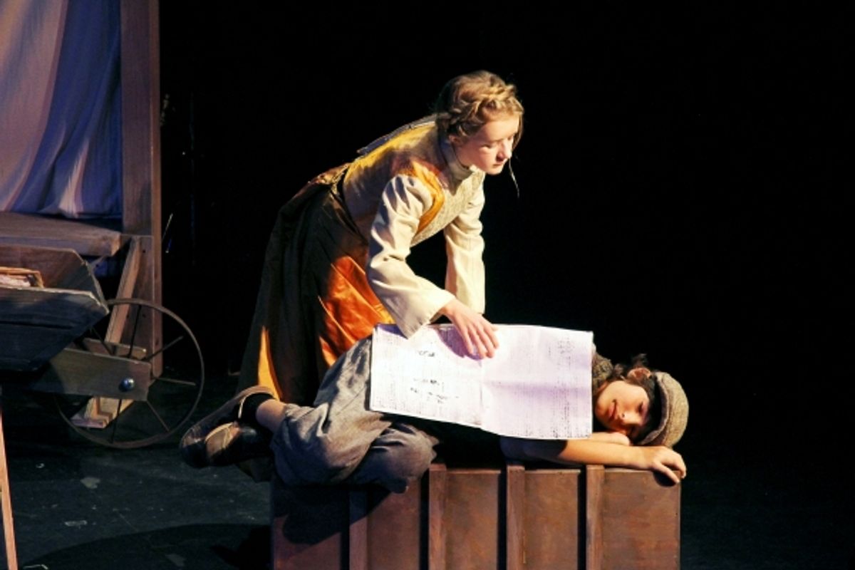 Abigail Shapiro, Andrew Ditusa at 