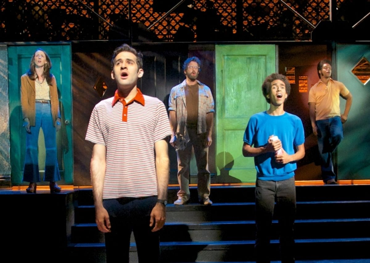 Kristen Sieh, Adam Chanler-Berat, Ken Barnett, Kyle Beltran, and Kevin Mambo at 