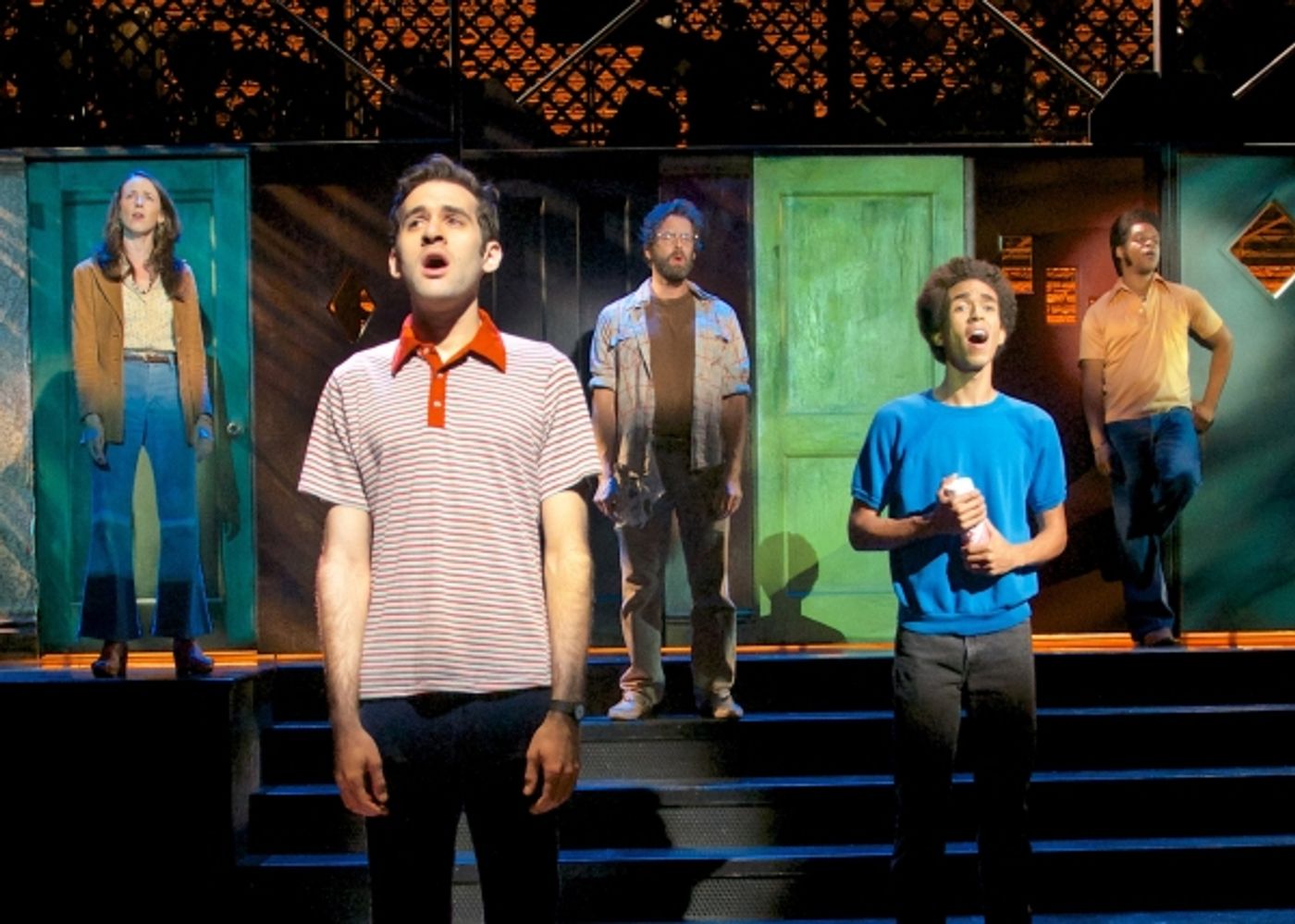 Photo Flash: First Look at Adam Chanler-Berat, Kyle Beltran & More in Public Theater's FORTRESS OF SOLITUDE  Image