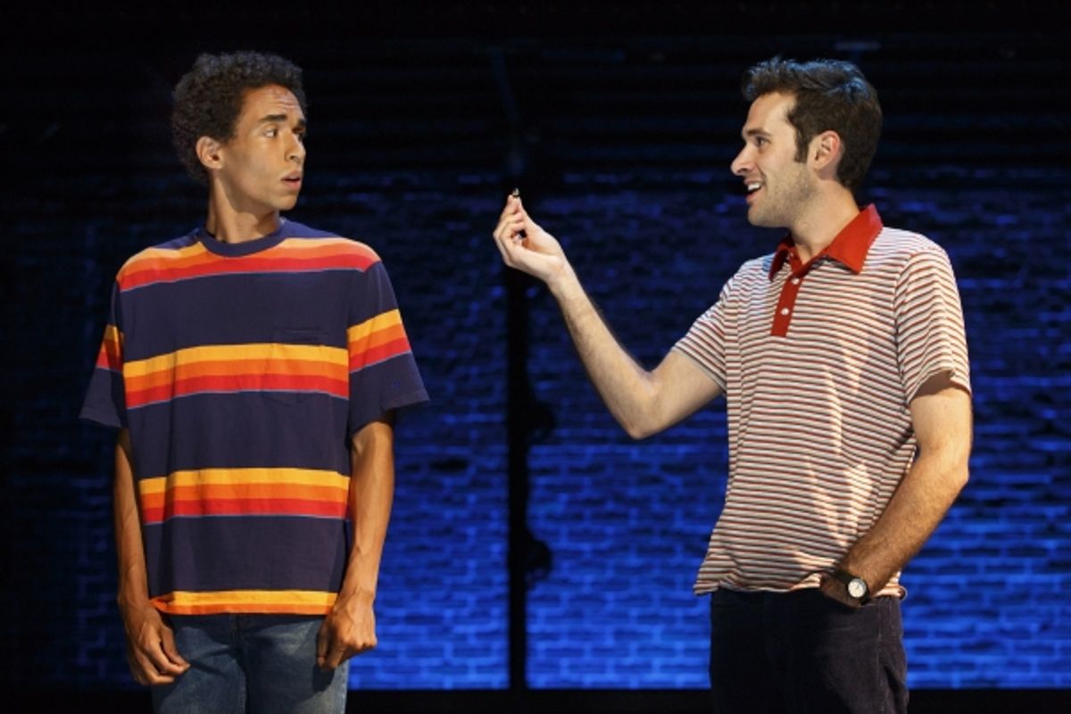 Kyle Beltran and Adam Chanler-Berat at 