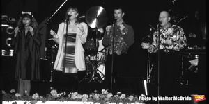 Manhattan Transfer: Janis Siegel, Cheryl Bentyne, Alan Paul and Tim Hauser performing at Walt Disney World in Orlando Florida 1995. @ BroadwayWorld Manhattan Transfer: Janis Siegel, Cheryl Bentyne, Alan Paul and Tim Hauser performing Photo