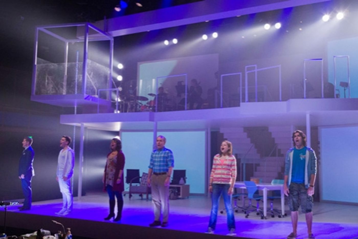 Photo Flash: First Look at Center Stage's NEXT TO NORMAL Starring Ariela Morgenstern, Justin Scott Brown, and More  Image