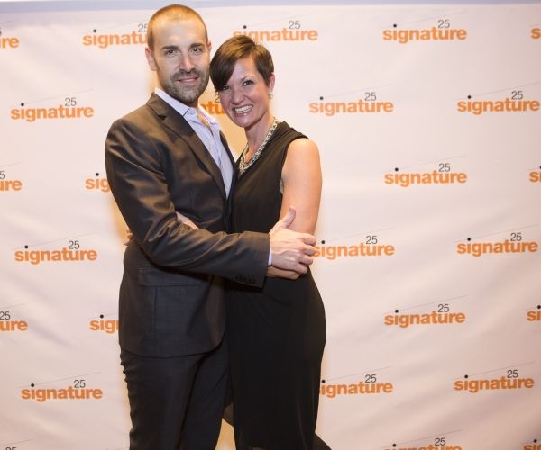 Charlie Pollock and Vanessa Pollock Photo