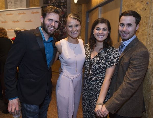 Matthew Shleigh, Lara Zinn, Maria Rizzo, and Nick Lehan Photo