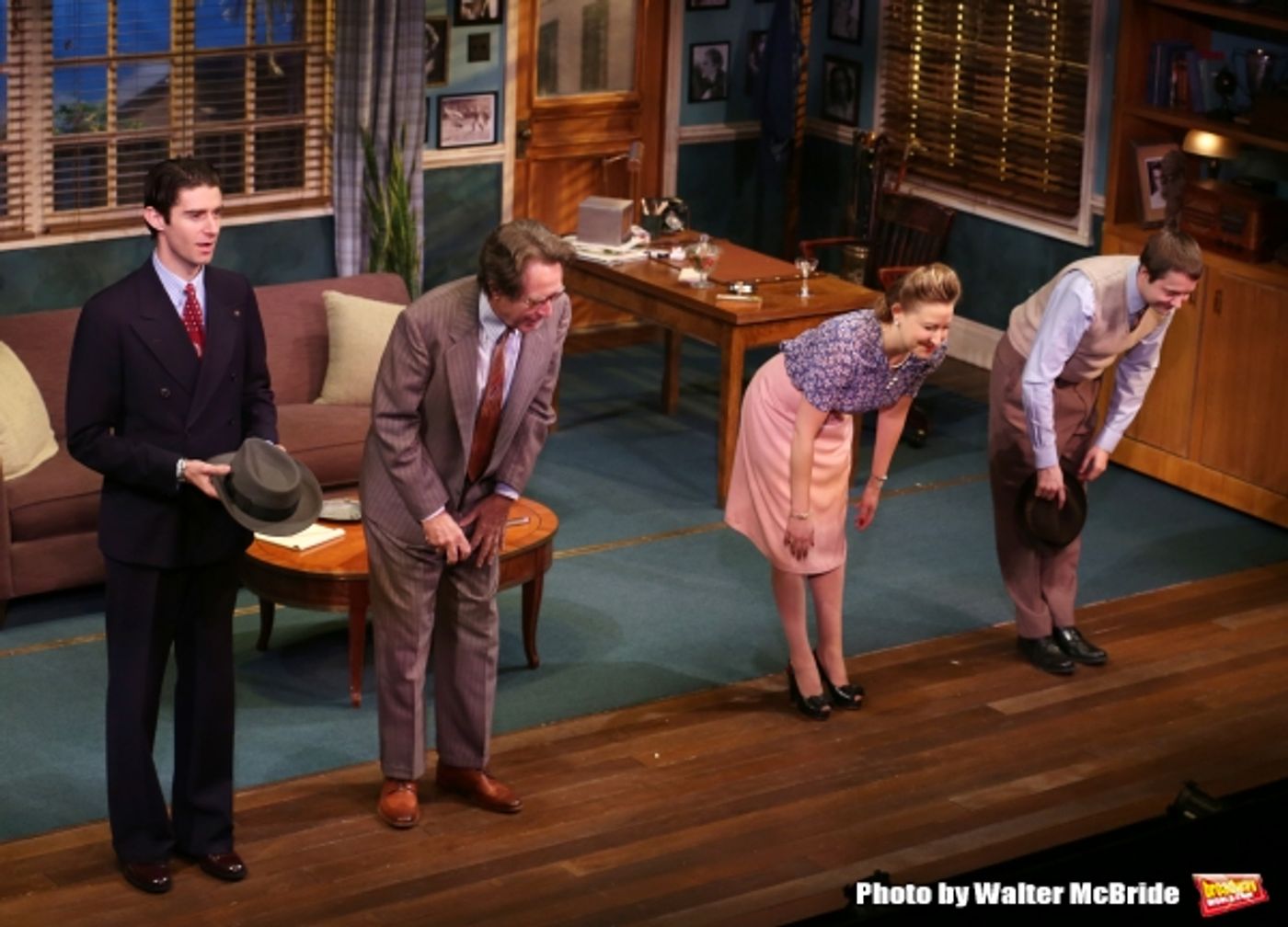 Photo Coverage: BILLY & RAY Opens Off-Broadway - Curtain Call Image