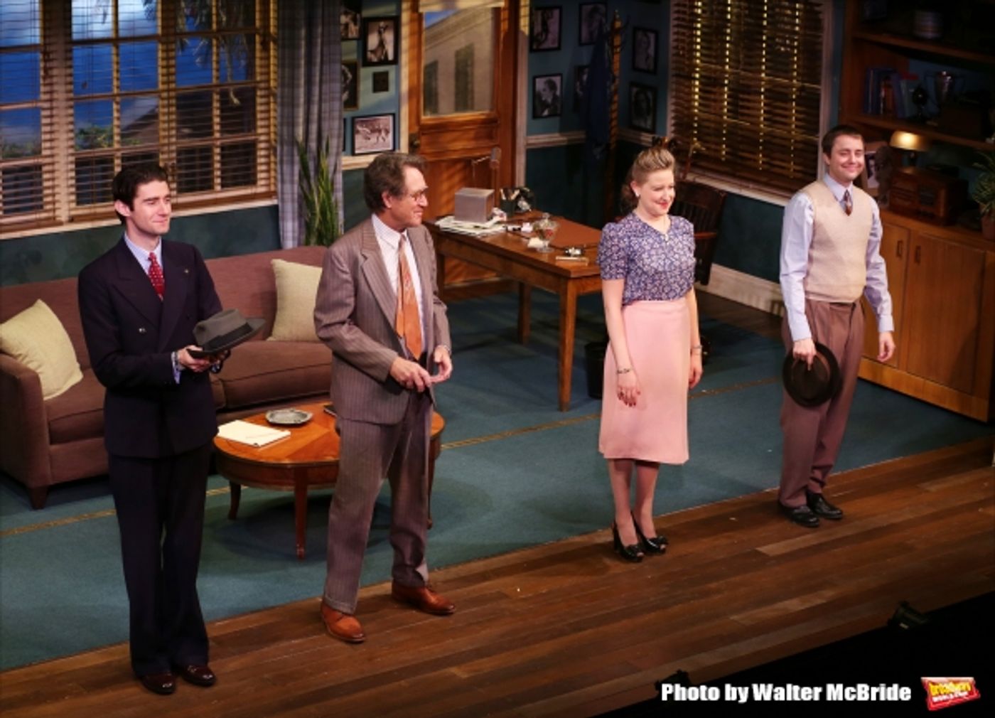 Photo Coverage: BILLY & RAY Opens Off-Broadway - Curtain Call Image