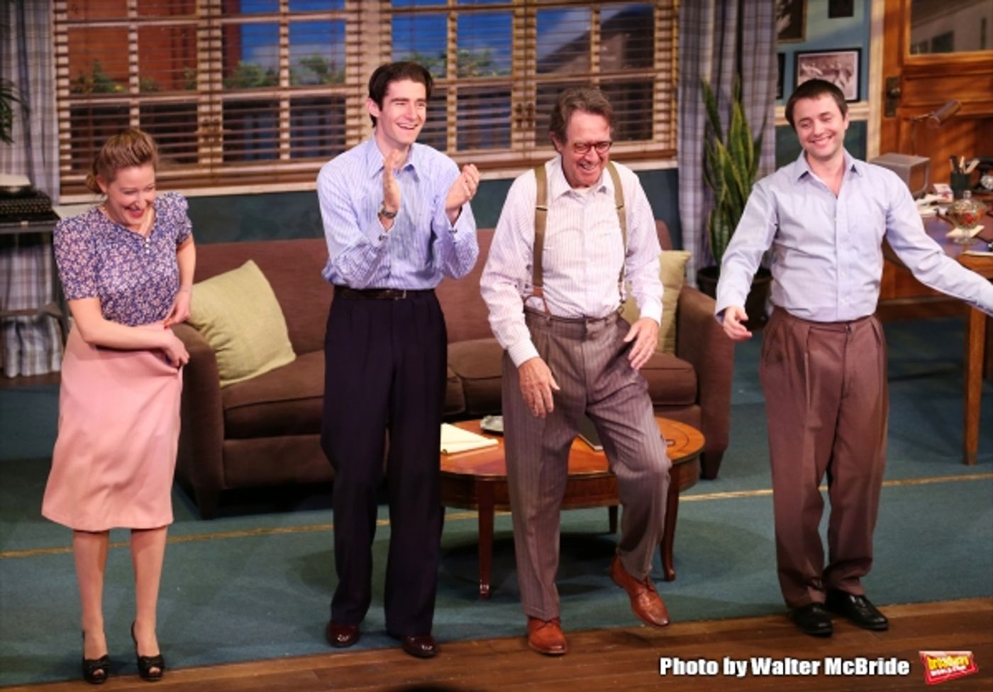 Photo Coverage: BILLY & RAY Opens Off-Broadway - Curtain Call Image
