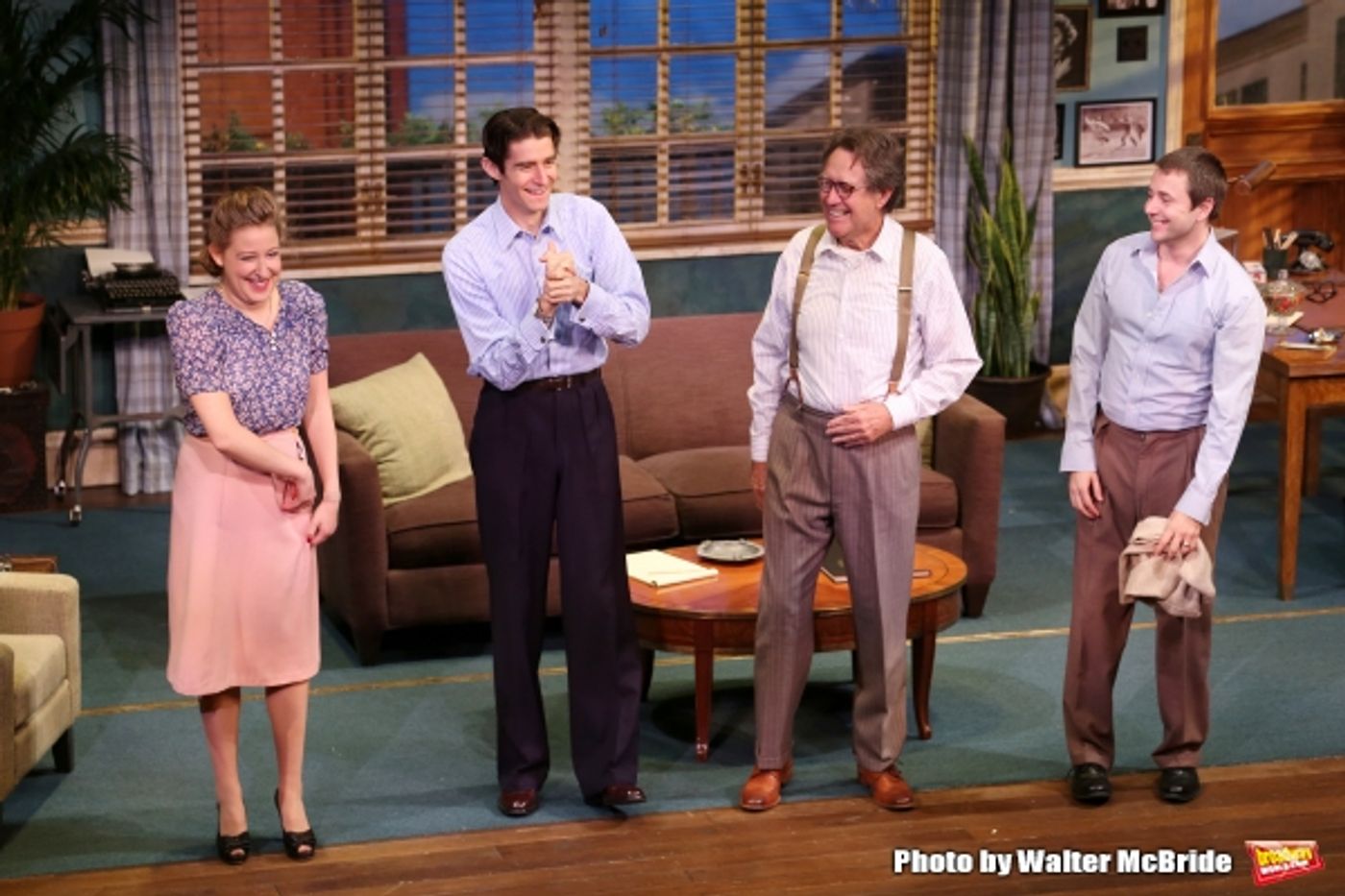 Photo Coverage: BILLY & RAY Opens Off-Broadway - Curtain Call Image