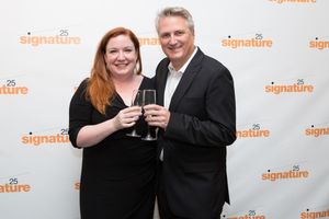 Signature Theatre Managing Director Maggie Boland and Artistic Director Eric Schaeffer @ BroadwayWorld Signature Theatre Managing Director Maggie Boland and Artistic Director Eric Schaeffe Photo