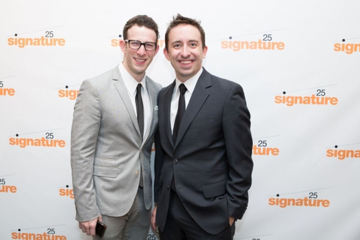 Glory Days writers Nick Blaemire and James Gardiner at 