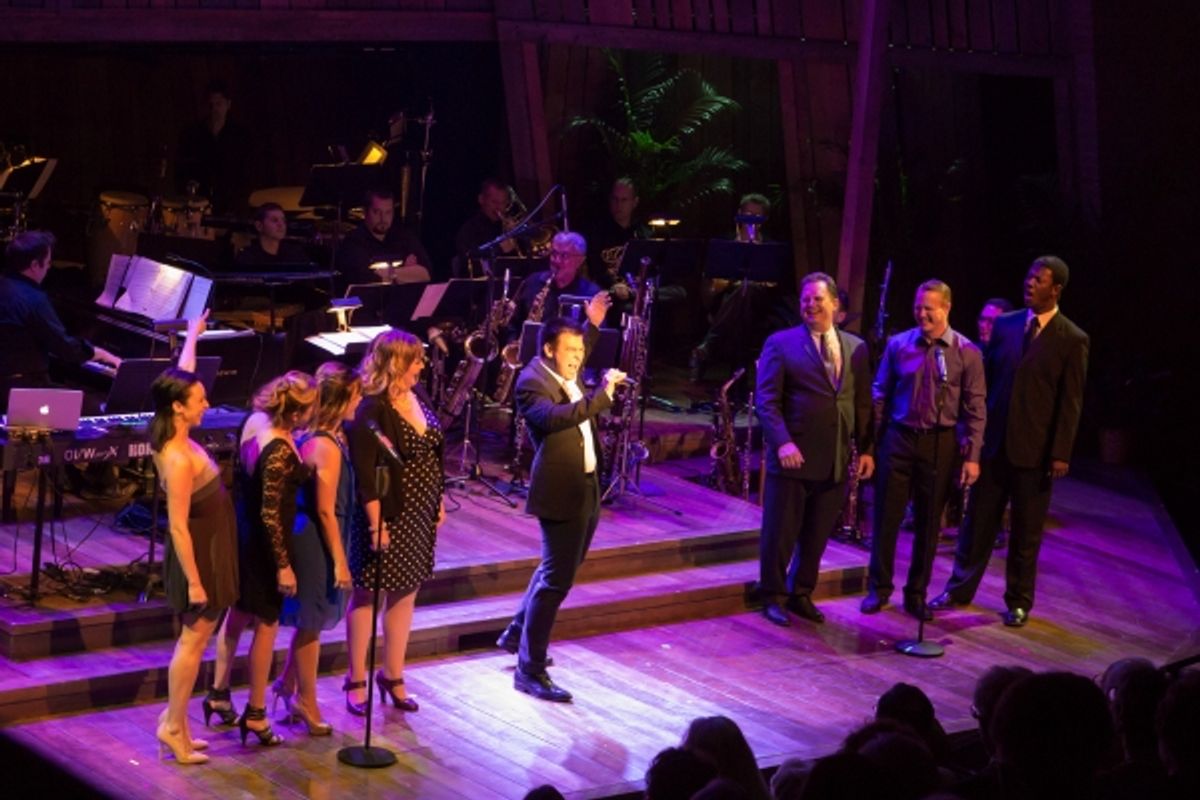 Christopher Mueller and the cast of Brother Russia sing Dolgaya River at 