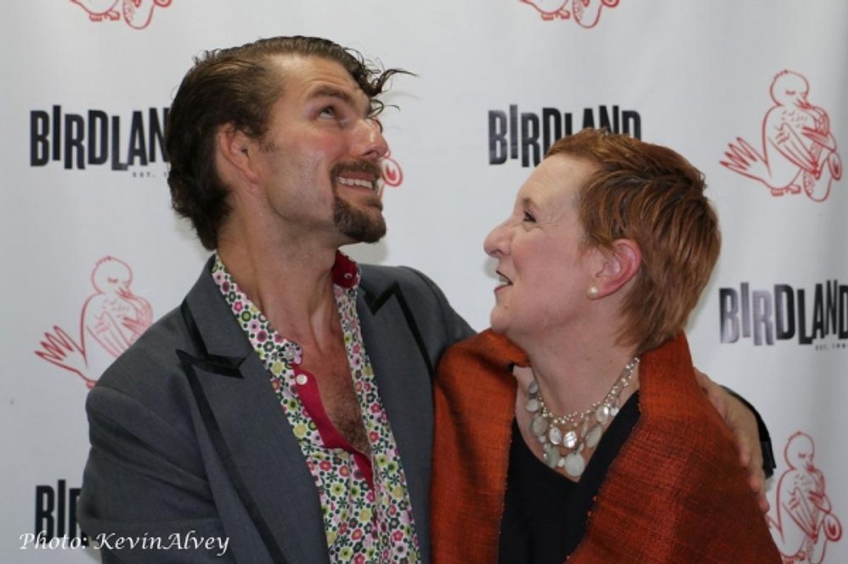 Lance Horne and Lauren Flanagan at 