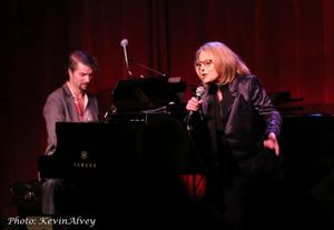 Lance Horne and Lesley Gore @ BroadwayWorld Lance Horne and Lesley Gore Photo