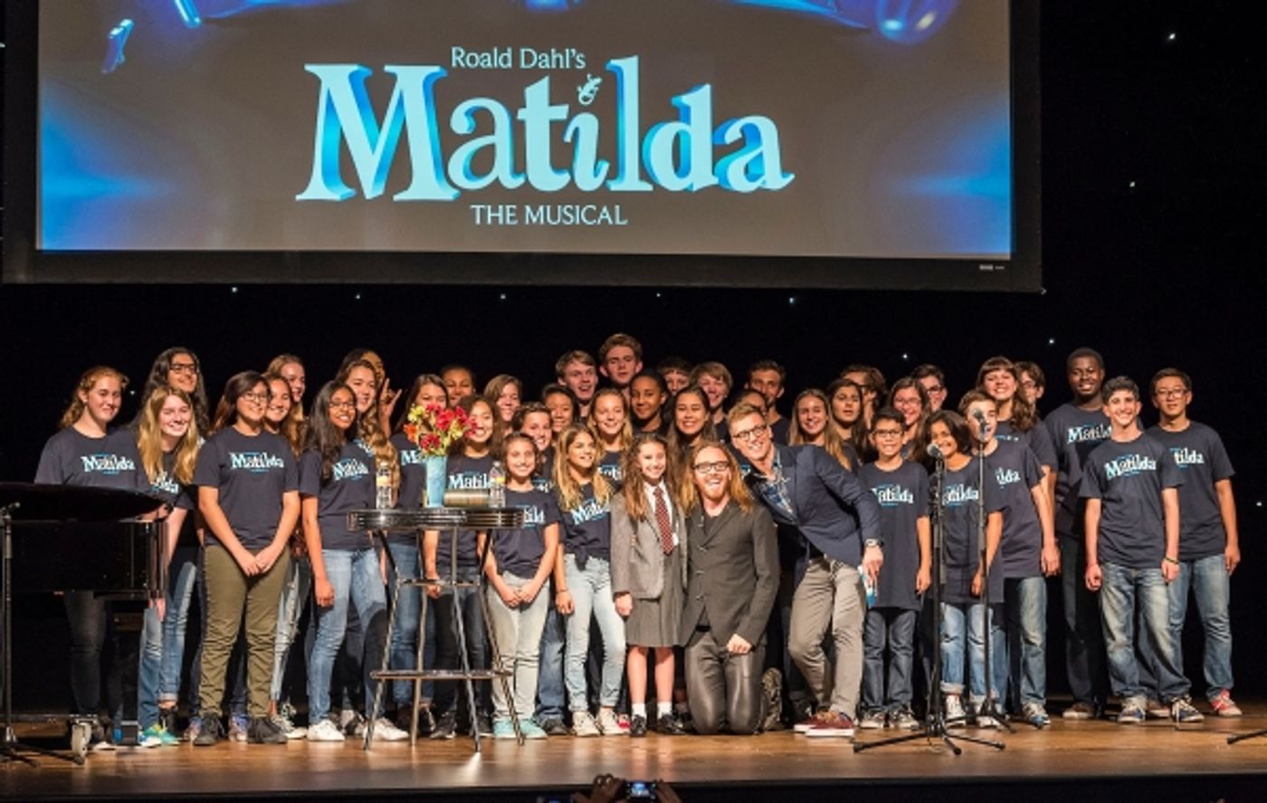 Photo Flash: Tim Minchin and Barrett Foa Talk MATILDA, Coming to CTG in 2015  Image