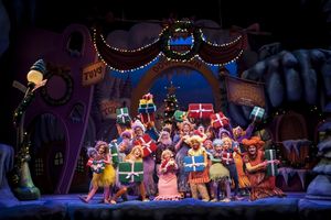 The Cast of Dr. Seuss'' HOW THE GRINCH STOLE CHRISTMAS Photo