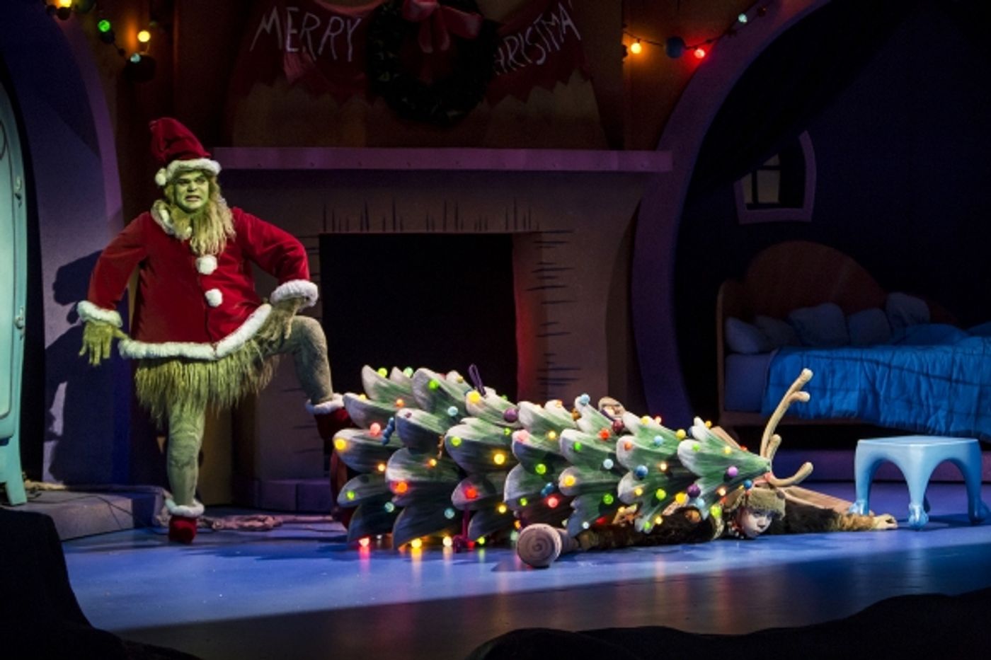 Photo Flash: First Look at Reed Sigmund and More in CTC's HOW THE GRINCH STOLE CHRISTMAS  Image