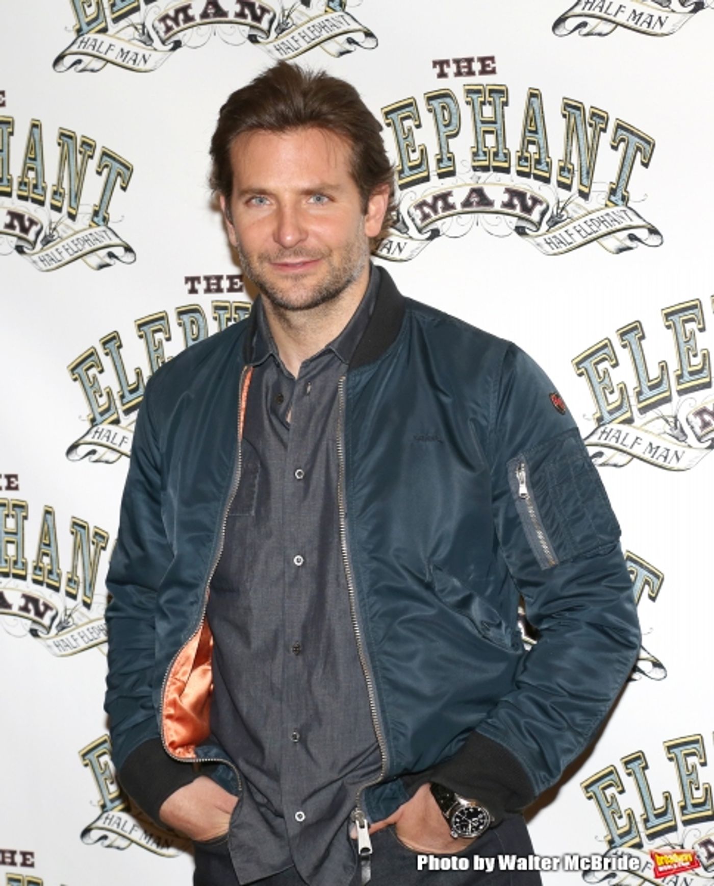 Photo Coverage: Bradley Cooper and the Company of THE ELEPHANT MAN on Broadway Meet the Press!  Image
