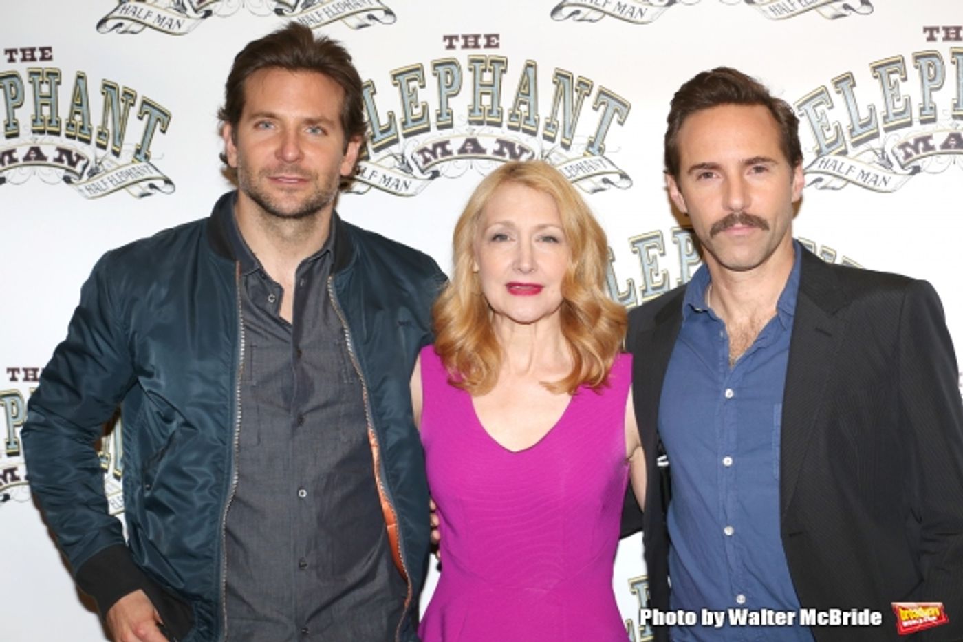 Photo Coverage: Bradley Cooper and the Company of THE ELEPHANT MAN on Broadway Meet the Press!  Image