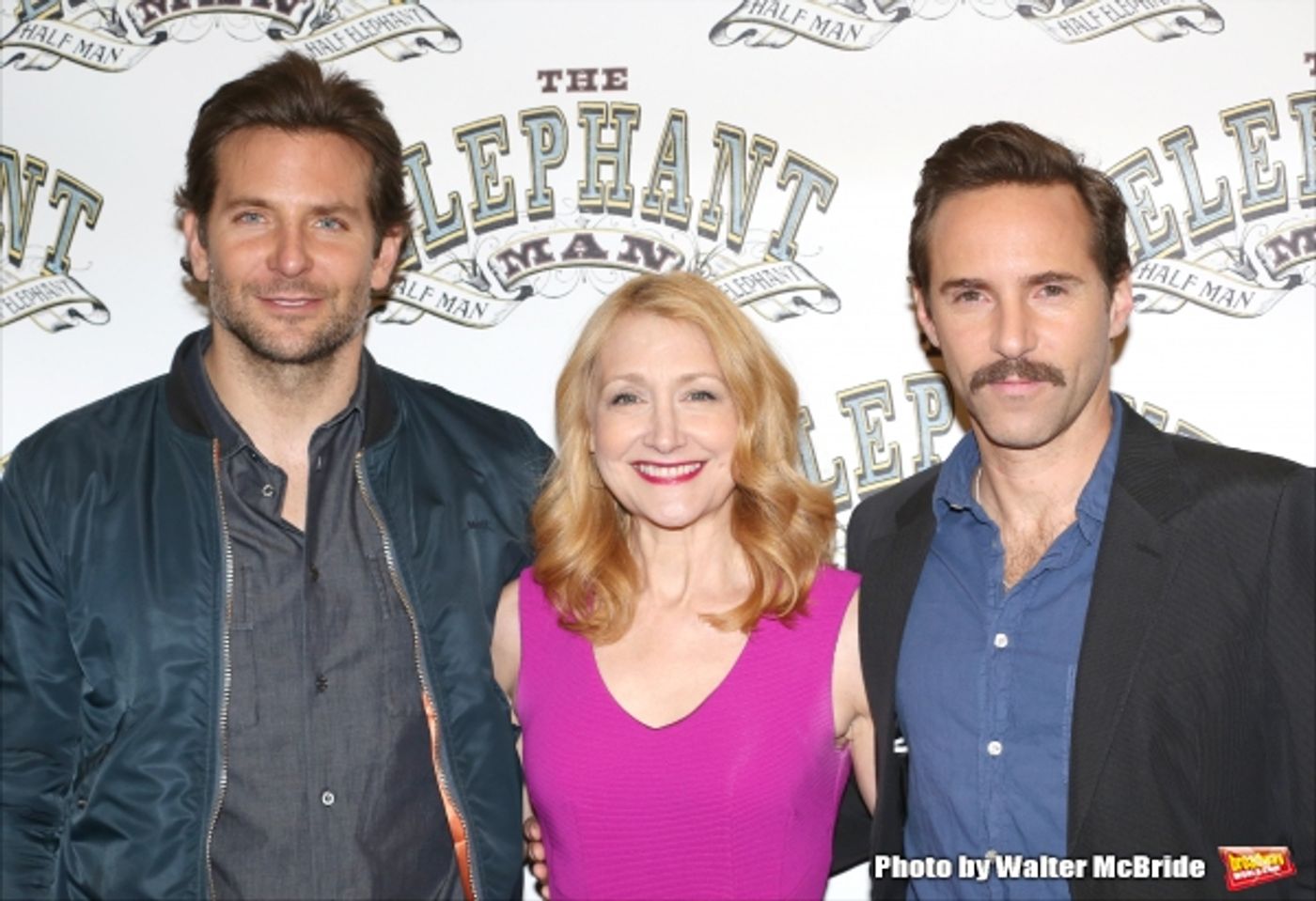 Photo Coverage: Bradley Cooper and the Company of THE ELEPHANT MAN on Broadway Meet the Press!  Image
