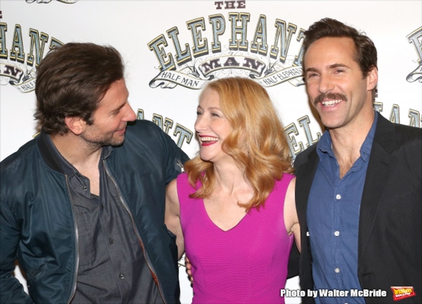 Photo Coverage: Bradley Cooper and the Company of THE ELEPHANT MAN on Broadway Meet the Press!  Image
